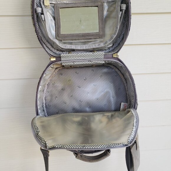 Vintage 90s / Y2K Ricardo Beverly Hills tapestry rounded luggage bag - Picture 14 of 14